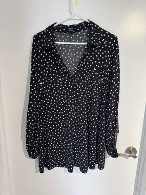 Jones New York - Polka-dot blouse